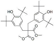 dimethyl bis[[3,5-bis(1,1-dimethylethyl)-4-hydroxyphenyl]methyl]malonate 结构式