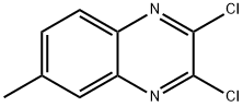 2,3-ジクロロ-6-メチルキノキサリン 化学構造式
