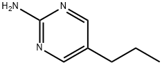 5-PROPYL-2-PYRIMIDINAMINE 化学構造式
