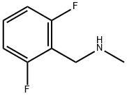 (2,6-二氟苯基)甲基](甲基)胺, 392691-62-2, 结构式