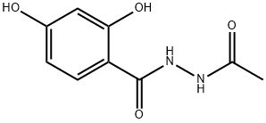 Benzoic acid, 2,4-dihydroxy-, 2-acetylhydrazide (9CI),392741-20-7,结构式