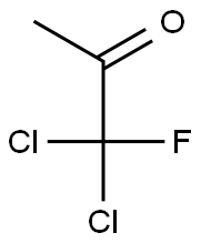 1,1-Dichloro-1-fluoroacetone 结构式