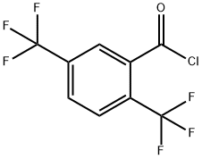 2,5-Bis(trifluoromethyl)benzoyl chloride Struktur