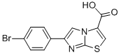 6-(4-BROMO-PHENYL)-IMIDAZO[2,1-B]THIAZOLE-3-CARBOXYLIC ACID Struktur
