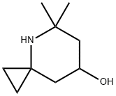 4-Azaspiro[2.5]octan-7-ol, 5,5-dimethyl- (9CI) 化学構造式