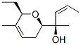 2H-Pyran-2-methanol,6-ethyl-3,6-dihydro-alpha,5-dimethyl-alpha-(1Z)-1-propenyl-,(alphaR,2R,6R)-(9CI) Structure