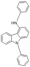 9-BENZYL-4-BENZYLAMINO-CARBAZOLE Struktur