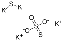 ポタッシュ, 硫酸化 化学構造式
