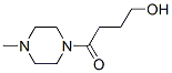 Piperazine, 1-(4-hydroxy-1-oxobutyl)-4-methyl- (9CI) 化学構造式