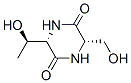 2,5-Piperazinedione,3-[(1R)-1-hydroxyethyl]-6-(hydroxymethyl)-,(3S,6S)-(9CI) Structure