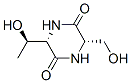 2,5-Piperazinedione,3-[(1R)-1-hydroxyethyl]-6-(hydroxymethyl)-,(3S,6S)-(9CI) 结构式