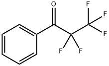 ペンタフルオロプロピオニルベンゼン 化学構造式