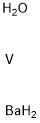 BARIUM VANADATE Structure