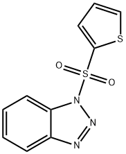 1-(2-THIENYLSULFONYL)-1H-BENZOTRIAZOLE Structure