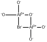 dialuminium bromide pentahydroxide Structure