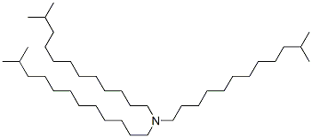 11-methyl-N,N-bis(11-methyldodecyl)dodecan-1-amine 化学構造式