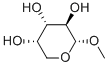 甲基 ALPHA-L-阿拉伯吡喃糖苷 结构式
