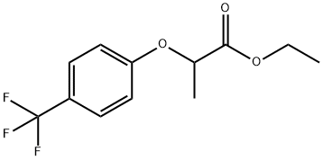 ethyl 2-(4-(trifluoroMethyl)phenoxy)propanoate,394646-83-4,结构式