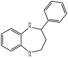 2-PHENYL-2,3,4,5-TETRAHYDRO-1H-1,5-BENZODIAZEPINE Struktur