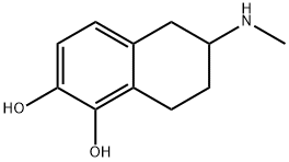 5,6-dihydroxy-2-methylaminotetralin,39478-89-2,结构式