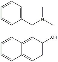 1-((DIMETHYLAMINO)(PHENYL)METHYL)NAPHTHALEN-2-OL,39487-54-2,结构式