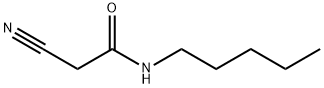 2-氰基-正戊基-乙酰胺, 39488-46-5, 结构式