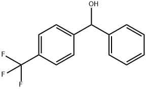 4-(TRIFLUOROMETHYL)BENZHYDROL Struktur