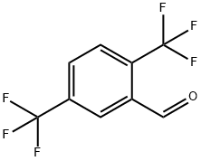 2,5-ビス(トリフルオロメチル)ベンズアルデヒド 化学構造式