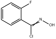 Α-氯-2-氟苯甲醛肟, 39502-43-7, 结构式