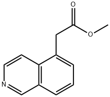 5-Isoquinolineacetic acid, Methyl ester 结构式