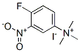 4-fluoro-N,N,N-trimethyl-3-nitroanilinium iodide Struktur