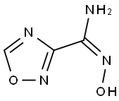 1,2,4-Oxadiazole-3-carboximidamide,N-hydroxy-,39512-81-7,结构式