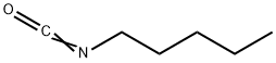 异氰酸戊酯, 3954-13-0, 结构式