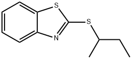 Benzothiazole, 2-[(1-methylpropyl)thio]- (9CI) Structure