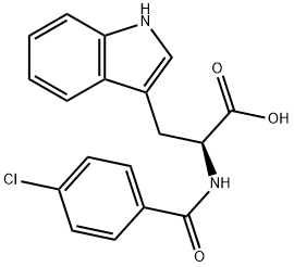 (S)-α-(4-クロロベンゾイルアミノ)-1H-インドール-3-プロピオン酸