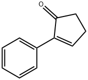 2-Phenylcyclopentene-3-one Struktur