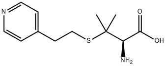 S-BETA-(4-PYRIDYLETHYL)-DL-PENICILLAMINE Struktur