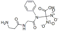 dinitrophenyl-beta-alanyl-glycyl-glycine Structure