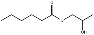 2-hydroxypropyl hexanoate 结构式