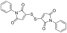 DI-THIO-BIS(N-PHENYLMALEIMIDE) 结构式