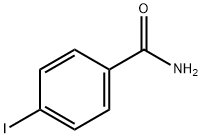 4-碘苯甲酰胺, 3956-07-8, 结构式