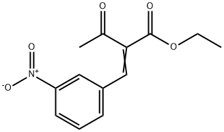 ETHYL 2-ACETYL-3-(3-NITROPHENYL)PROPENOATE