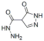 1H-Pyrazole-4-carboxylic acid, 4,5-dihydro-5-oxo-, hydrazide (9CI) Structure