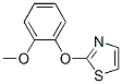 2-(o-methoxyphenoxy)thiazole Structure