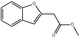 苯并呋喃-2-乙酸甲酯, 39581-61-8, 结构式