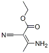 2-Butenoic  acid,  3-amino-2-cyano-,  ethyl  ester,39603-86-6,结构式