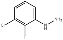 (3-chloro-2-fluorophenyl)hydrazine Structure