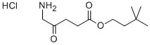 3-DI-METHYLBUTYL AMINOLEVULINATE HYDROCHLORIDE ESTER Structure