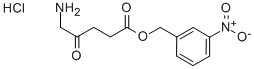 3-NITRO BENZYL 5-AMINOLEVULINATE HYDROCHLORIDE Structure