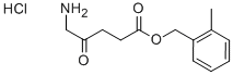 2-METHYL BENZYL 5-AMINOLEVULINATE HYDROCHLORIDE Structure